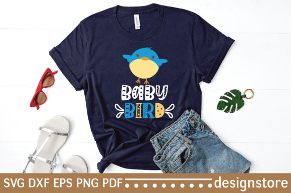 Baby Bird Svg Graphics for T-Shirt Designs and Blog Visuals