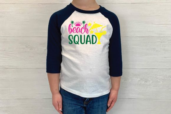 Beach Squad Svg: A Versatile Graphics Choice for T-Shirt Designs