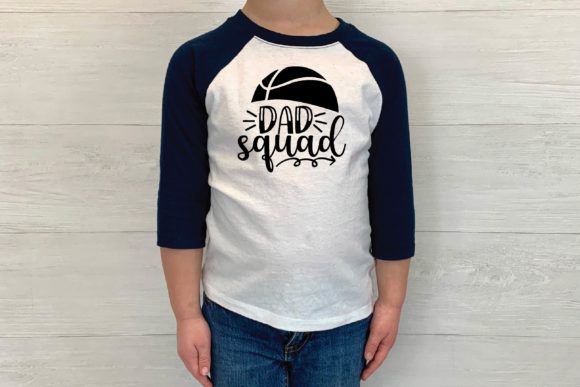 Dad Squad Svg Graphics for T-Shirt Designs and Content