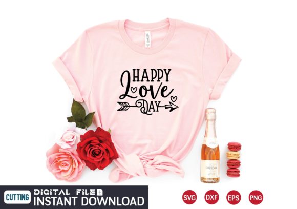 Happy Love Day Svg Graphics and T-Shirt Designs Review