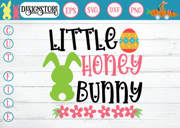 Little Honey Bunny Svg Graphics for T-Shirt Designs