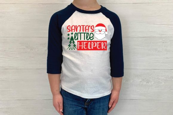 Santa's Little Helper Svg: Graphics and T-Shirt Designs Review