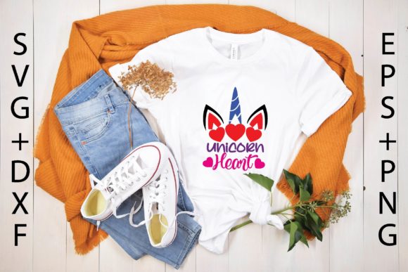 Unicorn Heart Svg: Graphics and T-Shirt Designs for Local Brands